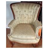 Vintage Barrel Back Arm Chair