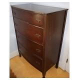 Vntg 4 Drawer Dresser