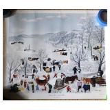 Sugaring Off by Grandma Moses Print