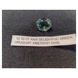 Green Amethyst (Oval)