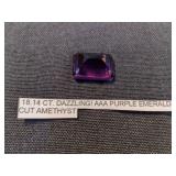 Purple Amethyst (Emerald Cut)