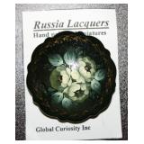 Russia Lacquers Hand Painted Broach