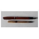 2pc Vintage Ink Well Pens