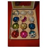 Vintage Glass Ball Ornaments