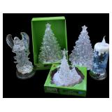 Clear Acrylic Christmas Pieces