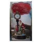 NIB Holiday Clock