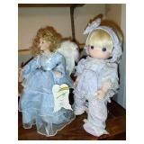 Hope and Precious Moments Dolls