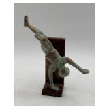 Bronze Balancing Figure on Stand