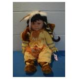 Vinyl Native American Doll Clara