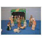 Vintage Thomco Nativity Set