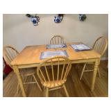 Farmstyle Table & 4 Chairs