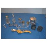 Salt and Pepper and Accessory Lot