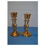 Pair Brass Candlesticks