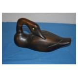 Solid Wood Goose Decoy Decoration