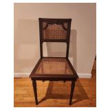 French Provincial Cane Accent Chair