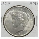 1923 Peace Silver Dollar