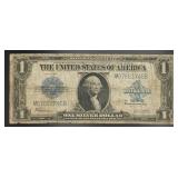 1923 Large Size Us $1 Silver Certificate