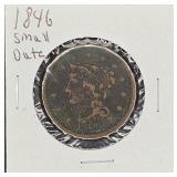 1846 Small Date Large Cent