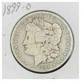 1899-O Morgan Silver Dollar