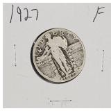 1927 Silver Standing Liberty Quarter