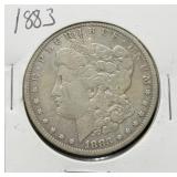 1883 Morgan Silver Dollar