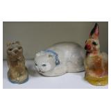 Vintage Chalkware Figurines