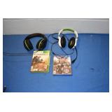 Pair of Turtle Beach Headphones & Games