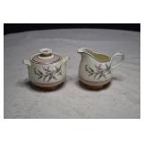 Cavalier Eggshell Sugar & Creamer