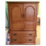 Wood Armoire