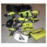 Ryobi Tools w/Charger - works