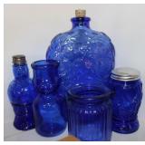 Vintage Cobalt Blue Vases & Jars