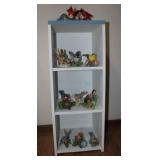 Lenox Porcelain & Other Bird Collection  w/ Shelf