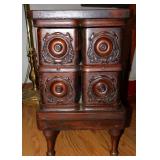 Vintage Sewing Drawers Side Table Piece