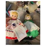 2 Madame Alexander International Dolls