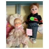 2 Collectible Madame Alexander Small Dolls