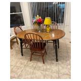 Table and 4 Chairs