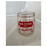 Bon Secour Oysters Jar