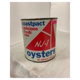 Coastpact NJ 1 Oysters Gallon Can