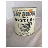 Bayshore W H Harris Chester MD Gallon Oyster Can