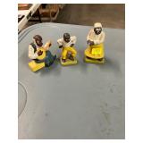 3 Americana Japan Family Vintage Figurines