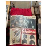 Vintage Beatles Records Lot