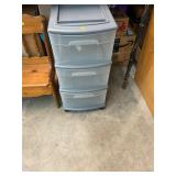 Plastic 3 Drawer Container