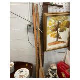 Vintage Wooden Oars