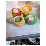 Party Lite Fruit Candle Holder Lot