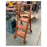 Wooden 3 Step Ladder