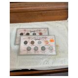 2 20th Century Coin Collection Set