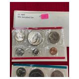 Collection of 1976 Uncirculated Coins Set