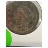 1838 Large Cent