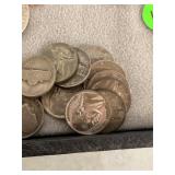 War Time Silver Nickels Lot