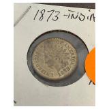 1873 Indian Head Penny